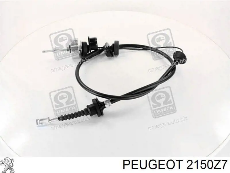 Cable de embrague 2150Z7 Peugeot/Citroen