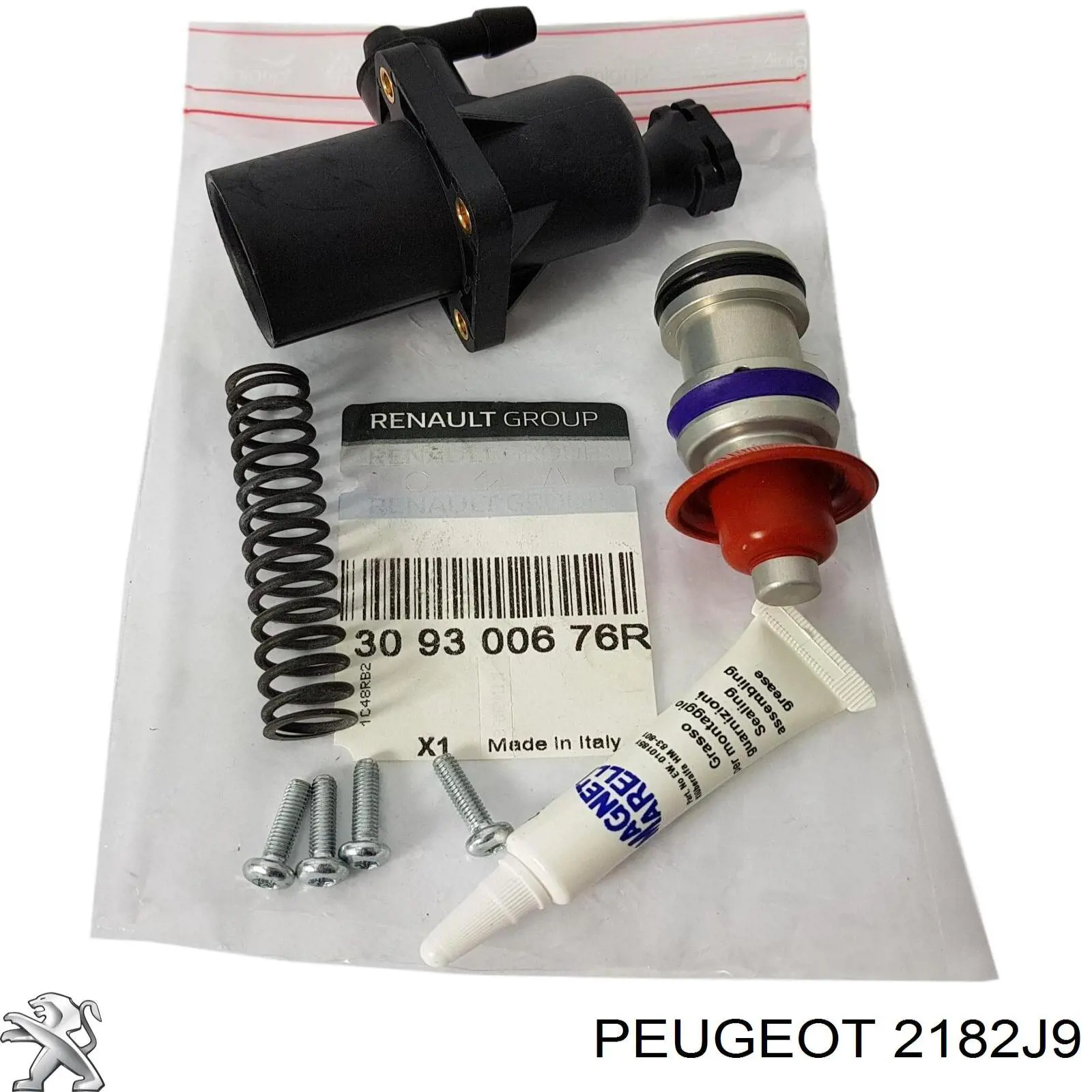Купить 2182J9 Peugeot/Citroen Главный цилиндр сцепления