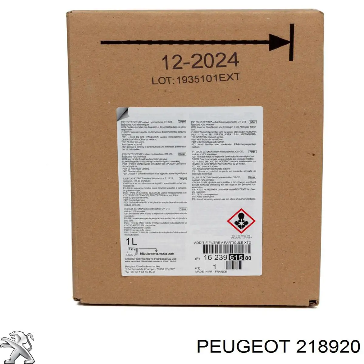Датчик включения сцепления Peugeot/Citroen 218920 цена, от 14.99 USD