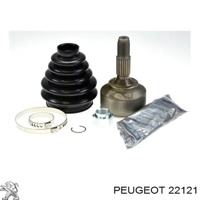 Guía de válvula de escape 22121 Peugeot/Citroen