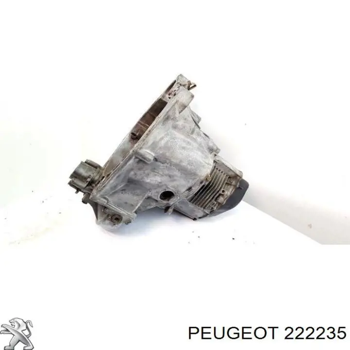 222235 Peugeot/Citroen caixa de mudança montada (caixa mecânica de velocidades)
