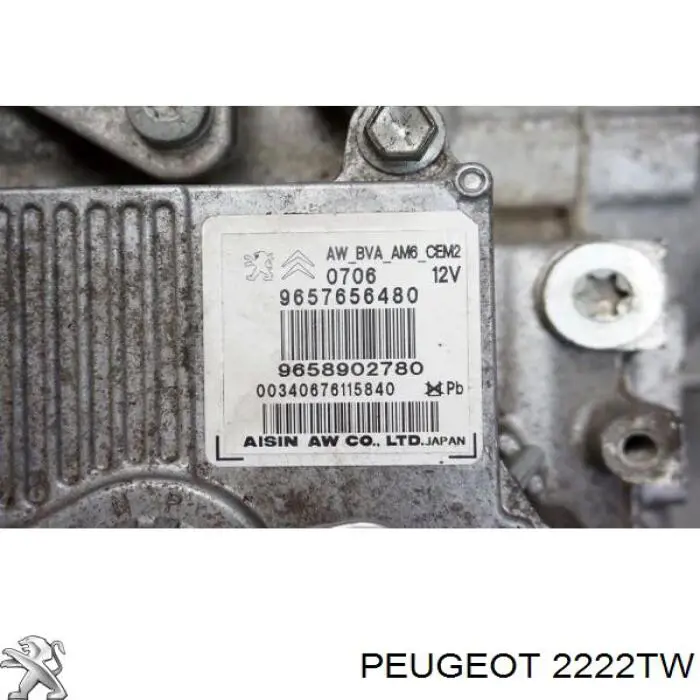 Коробка передач автомат Peugeot/Citroen 2222TW цена, от 585.07 USD