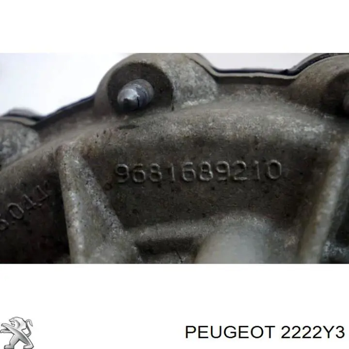 Caja de cambios mecánica, completa 2222Y3 Peugeot/Citroen