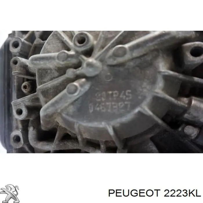 2223KL Peugeot/Citroen акпп в сборе (автоматическая коробка передач)