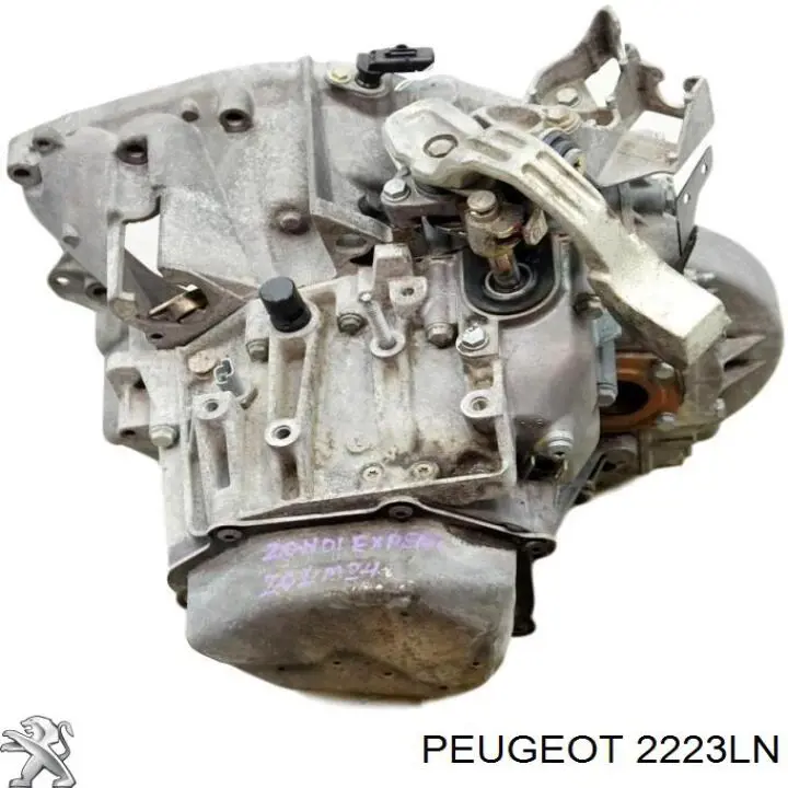 2223AS Peugeot/Citroen caixa de mudança montada (caixa mecânica de velocidades)