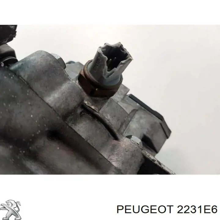 2231E6 Peugeot/Citroen КПП в сборе