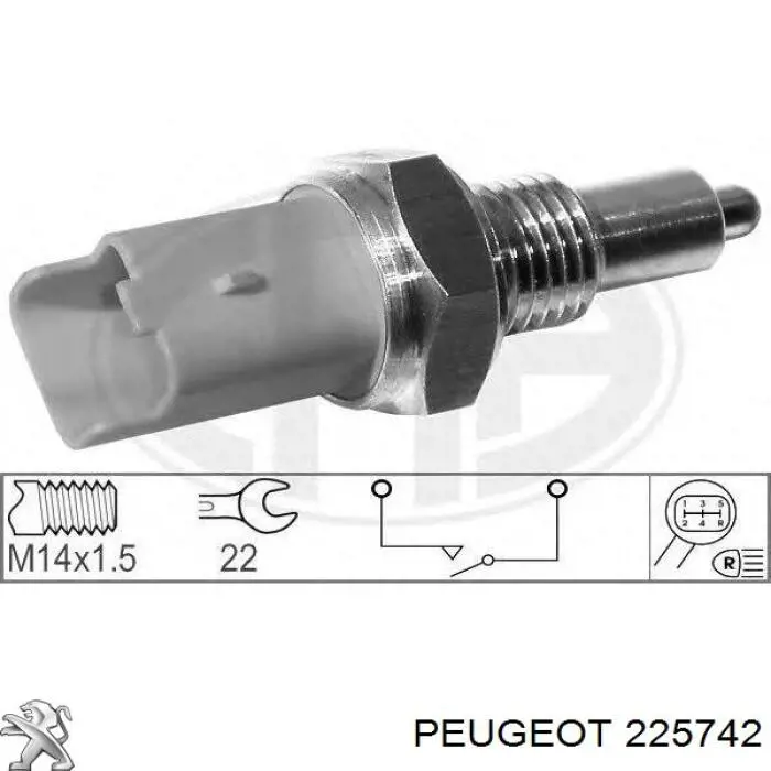 225742 Peugeot/Citroen датчик включения фонарей заднего хода