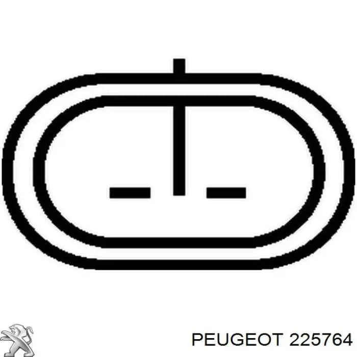 Interruptor, piloto de marcha atrás 225764 Peugeot/Citroen
