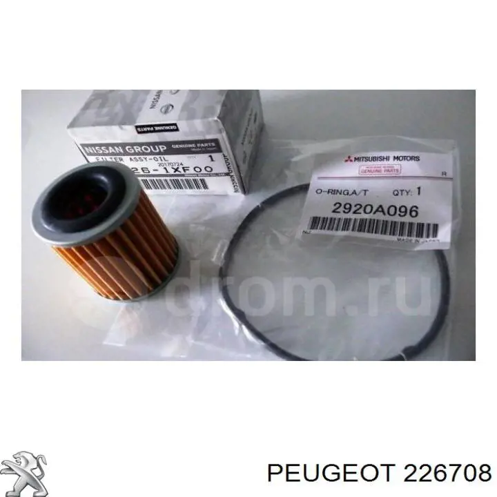 Фильтр коробки автомат Peugeot/Citroen 226708 цена, от 10.22 USD