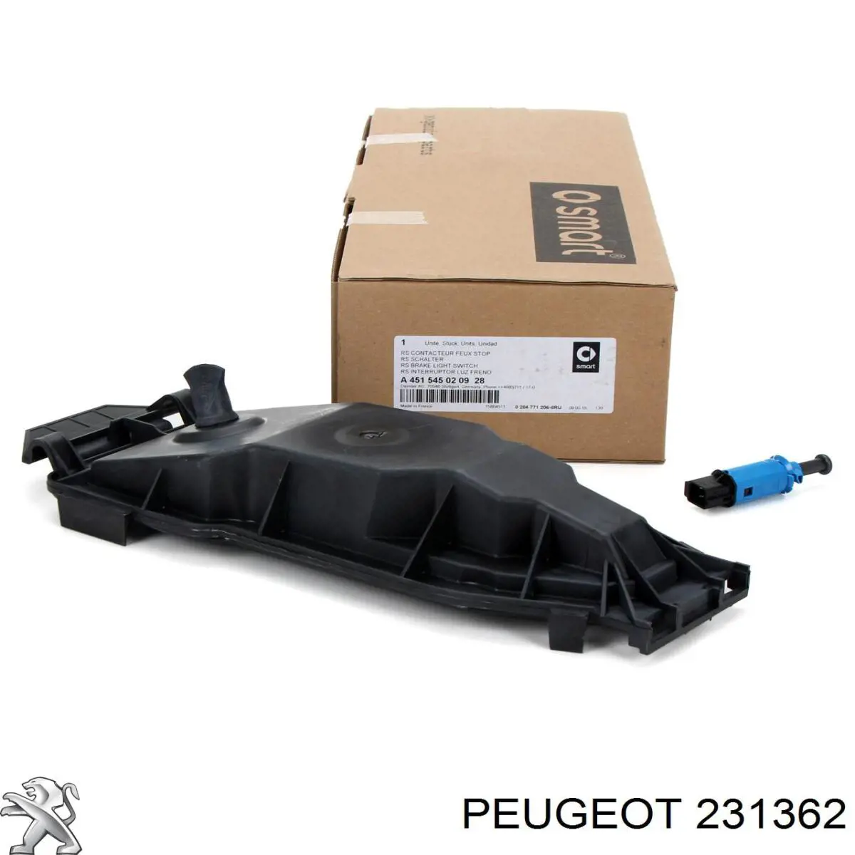 Болт (гайка) крепежа 231362 Peugeot/Citroen