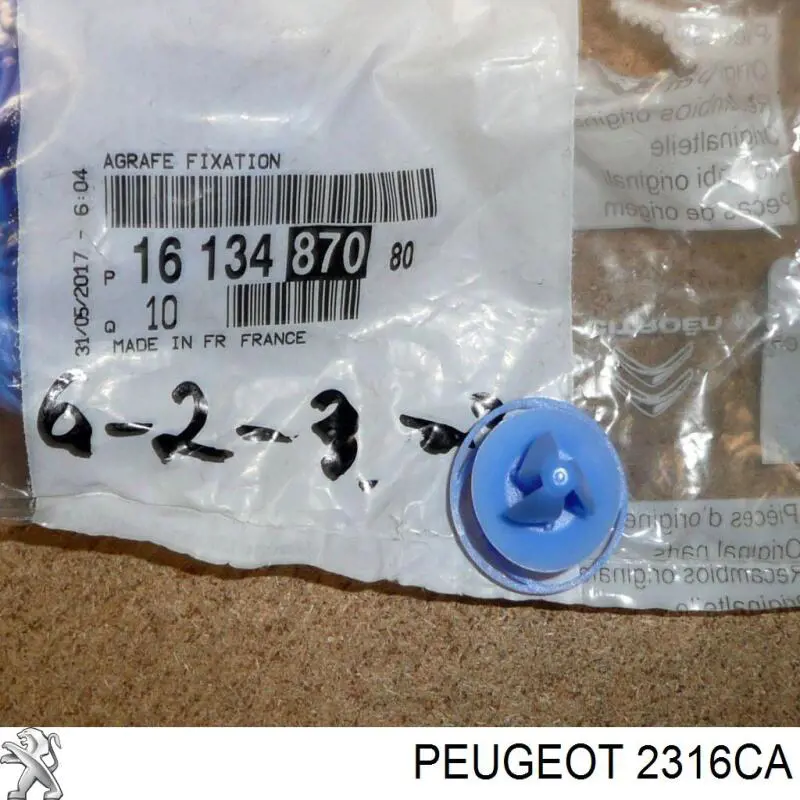 Arbol (Eje) Primario para Caja de Cambios 2316CA Peugeot/Citroen