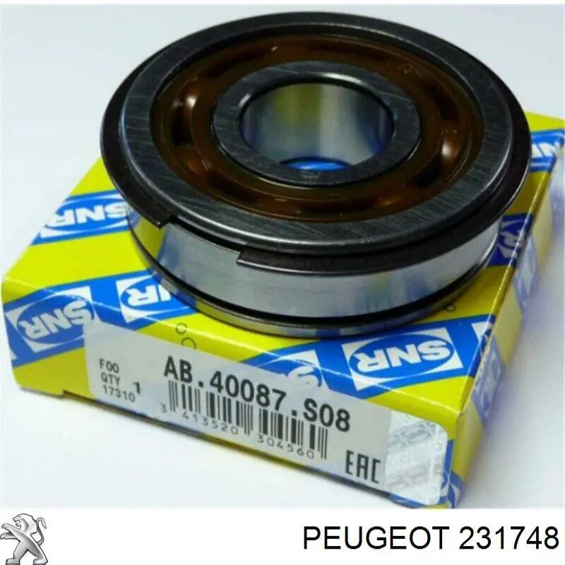 Подшипники коробки передач КПП Peugeot/Citroen 231748 цена, от 23.76 USD