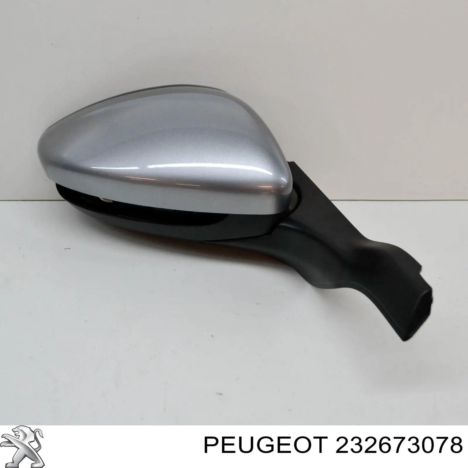 232673078 Peugeot/Citroen espelho de retrovisão direito