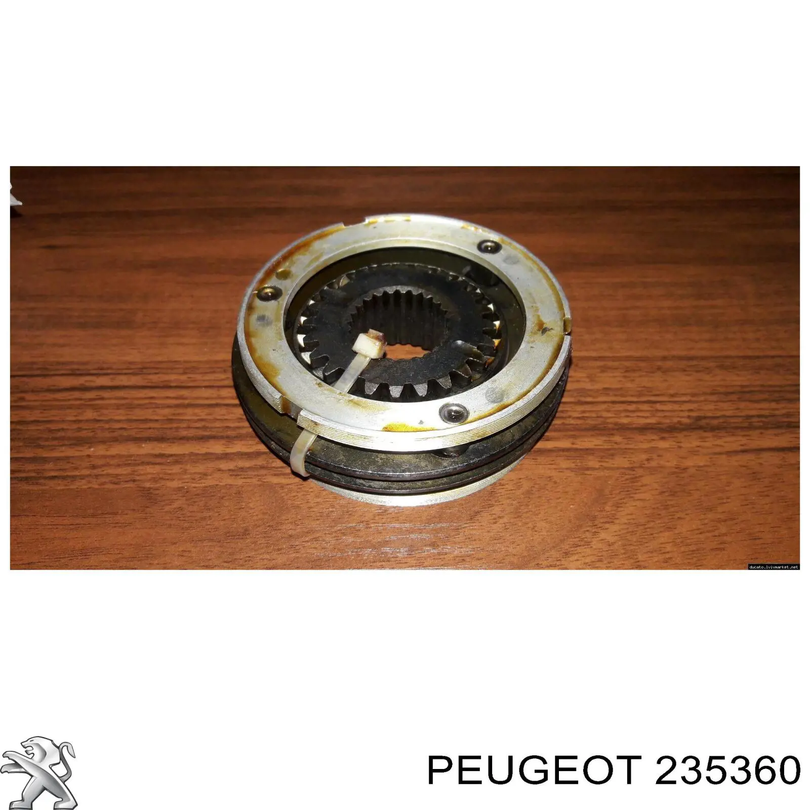 235360 Peugeot/Citroen Синхронизатор 3/4-й передачи