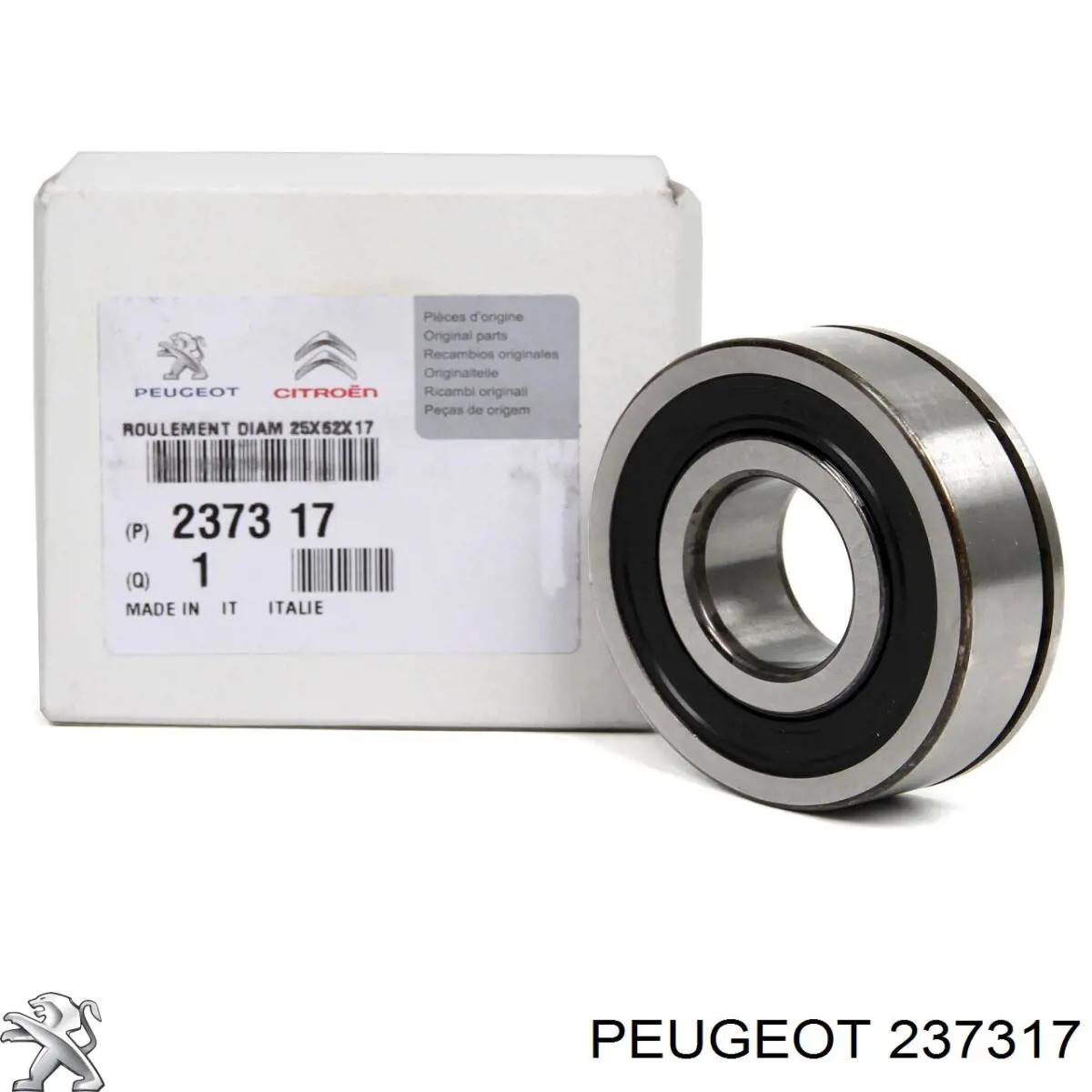 237317 Peugeot/Citroen подшипник первичного вала кпп