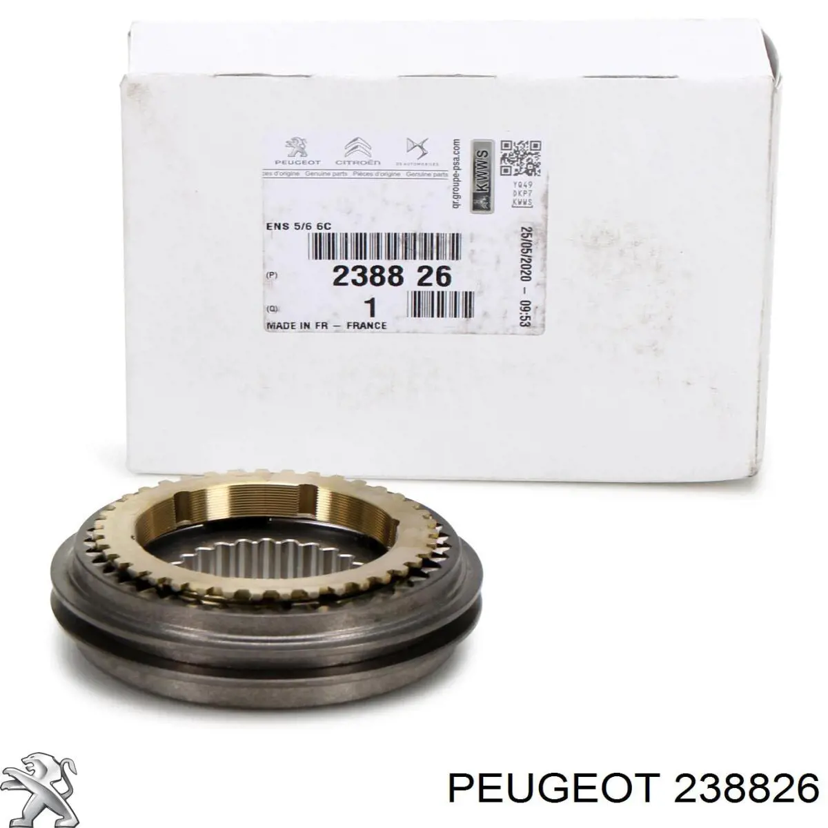 238826 Peugeot/Citroen sincronizador de 5ª/6ª velocidade
