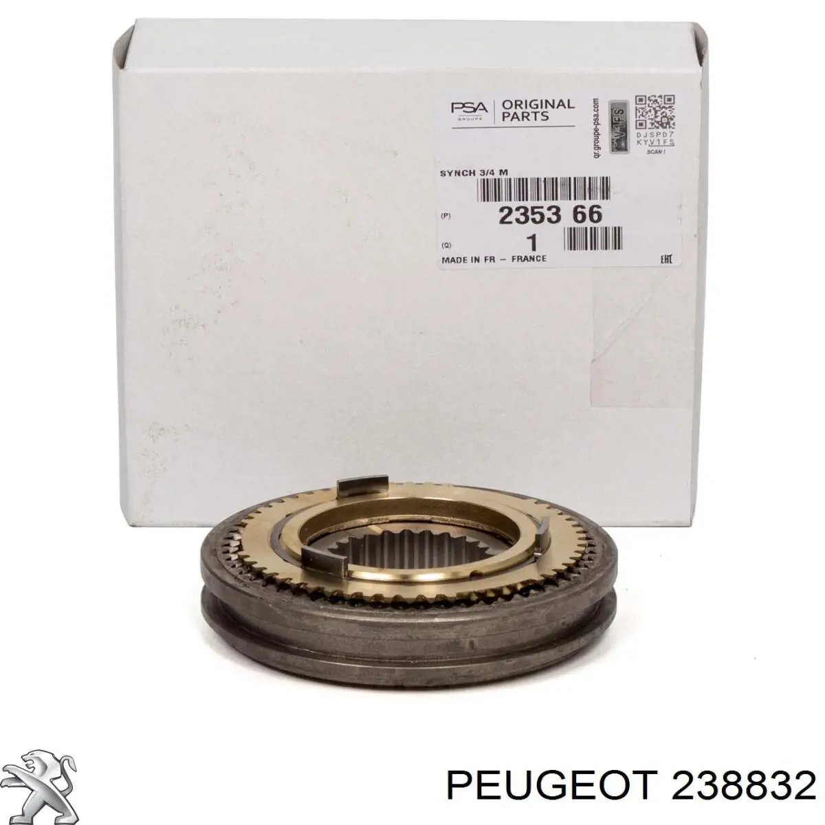 238832 Peugeot/Citroen Синхрон 5 передачи