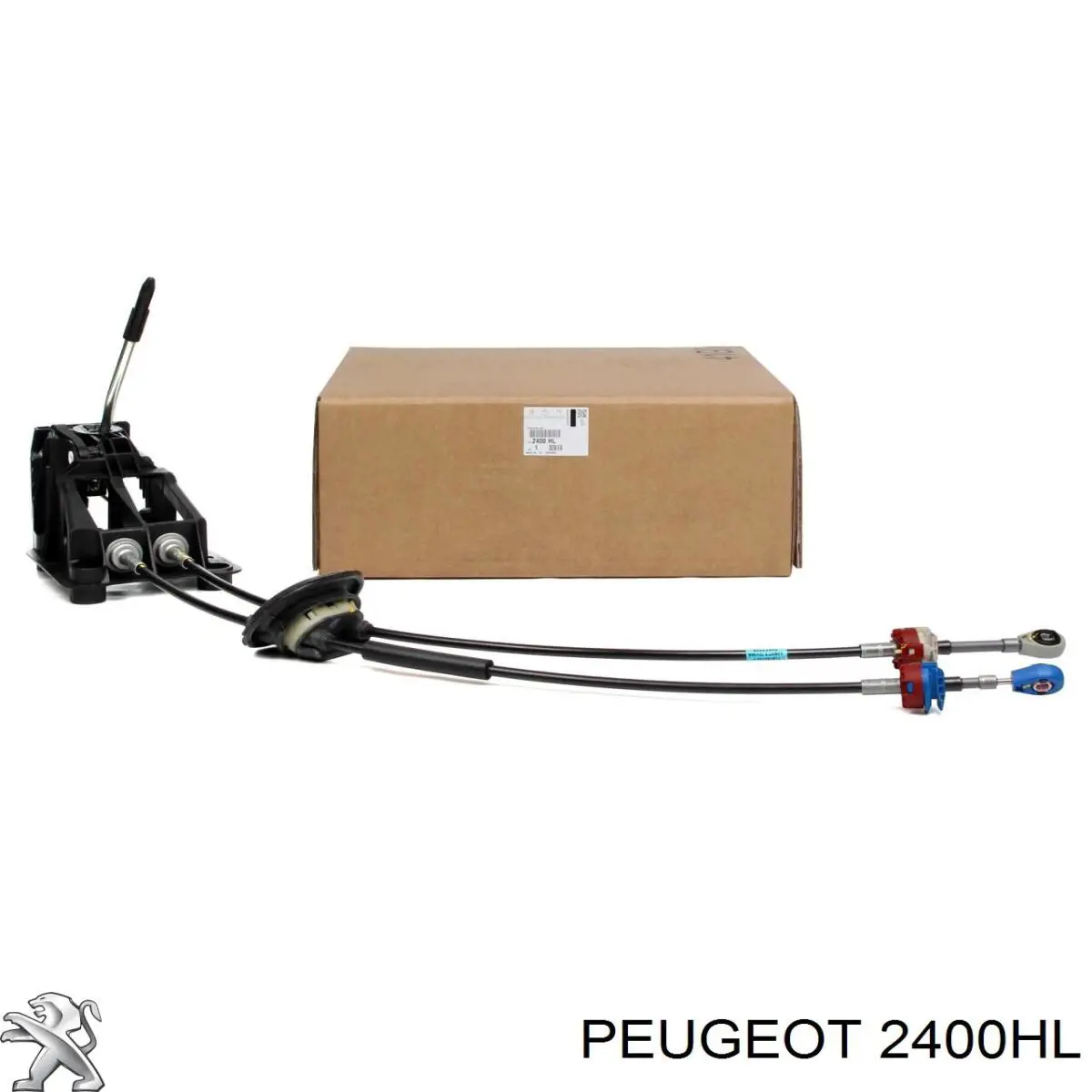 2400HL Peugeot/Citroen трос переключения передач сдвоенный