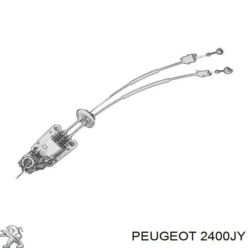 2400JY Peugeot/Citroen механизм выбора (переключения передач)