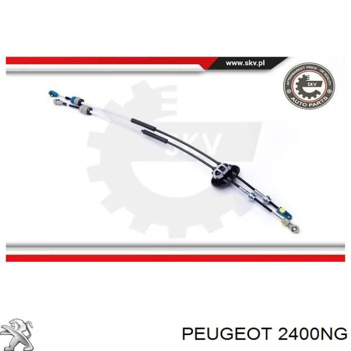 Cables De Accionamiento, Caja De Cambios 2400NG Peugeot/Citroen