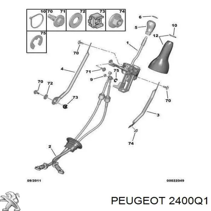 2400Q1 Peugeot/Citroen 