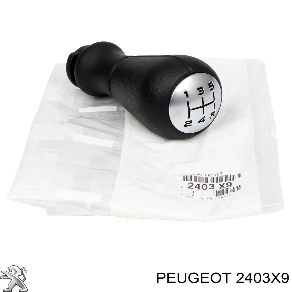 00002403X9 Peugeot/Citroen рукоятка рычага кпп