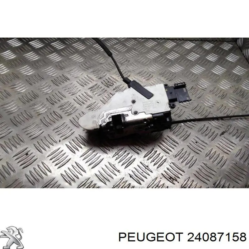 Замок двери водителя на Peugeot 207  WA, WC