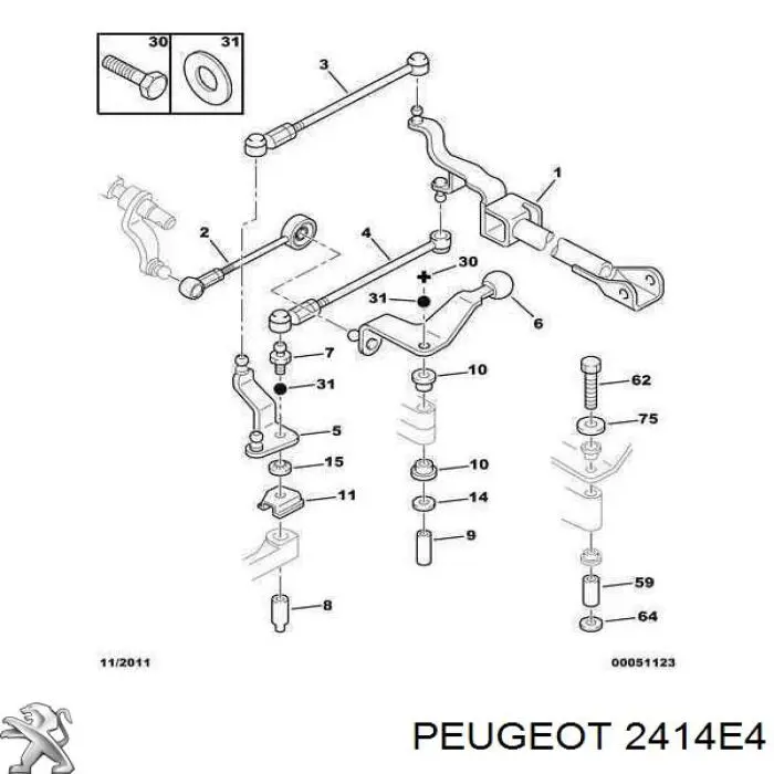  2414E4 Peugeot/Citroen