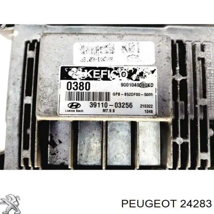 Sensor de temperatura del refrigerante 24283 Peugeot/Citroen