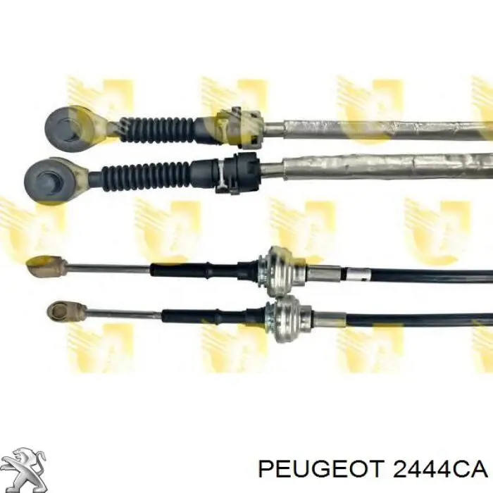 2444CA Peugeot/Citroen трос переключения передач сдвоенный