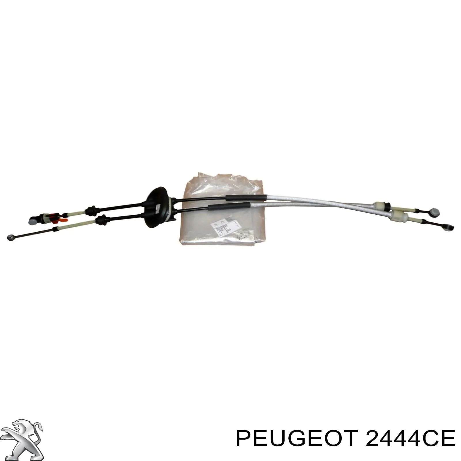 2444CE Peugeot/Citroen трос переключения передач сдвоенный