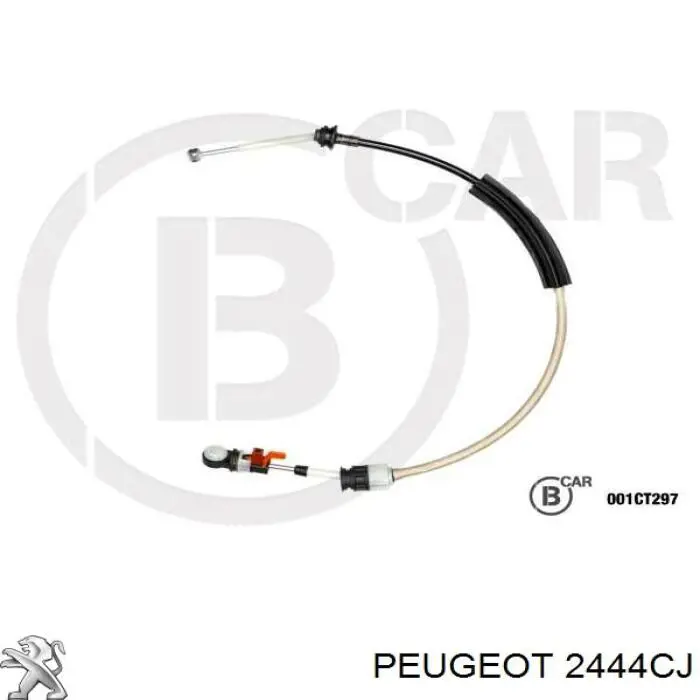 Купить 2444CJ Peugeot/Citroen Трос переключения передач