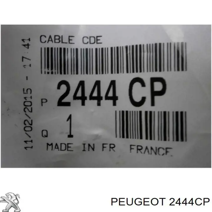Купить 2444CP Peugeot/Citroen Трос переключения передач