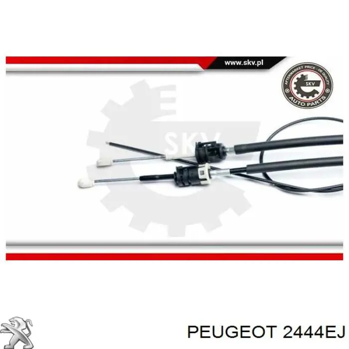 Cables De Accionamiento, Caja De Cambios 2444EJ Peugeot/Citroen