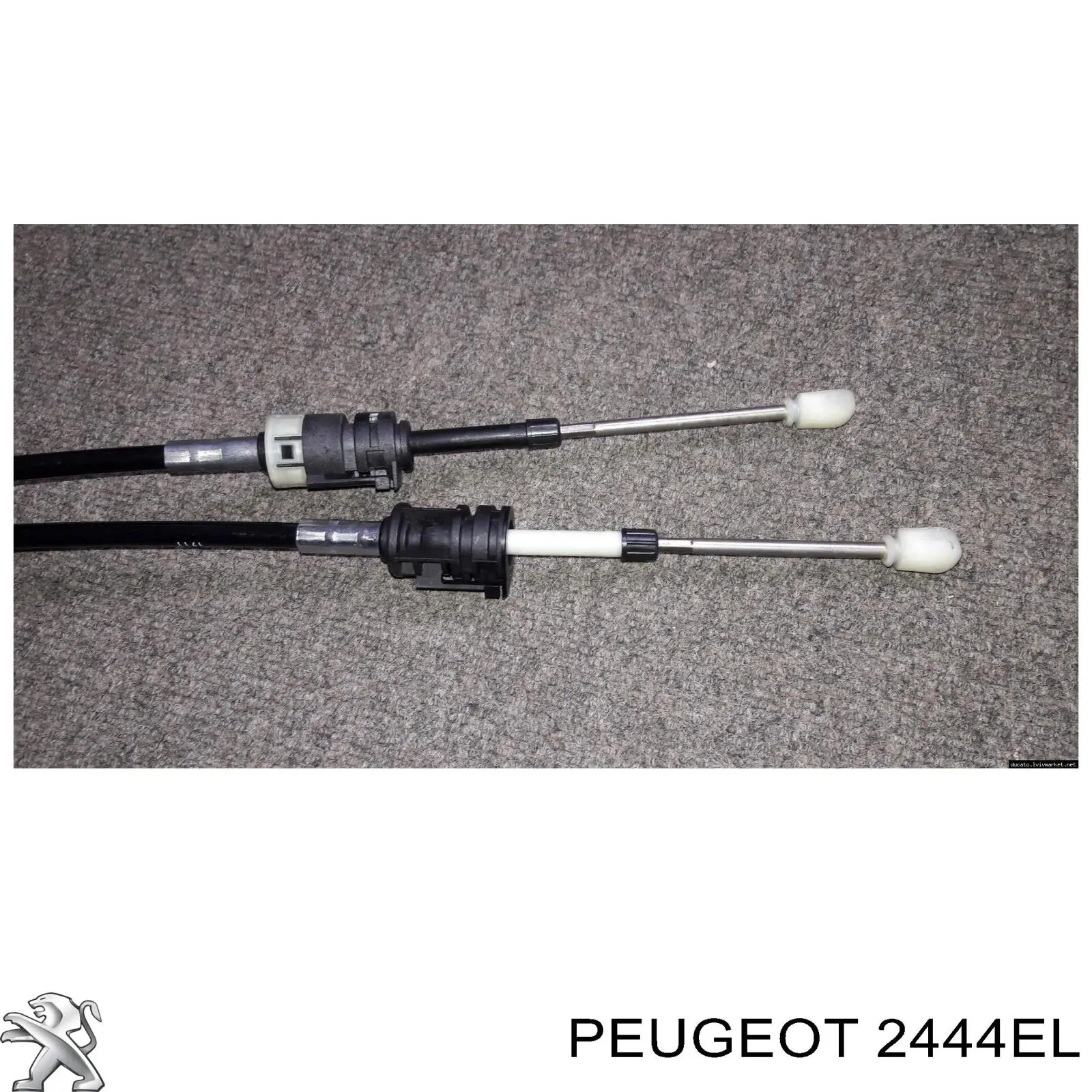 Cables De Accionamiento, Caja De Cambios 2444EL Peugeot/Citroen