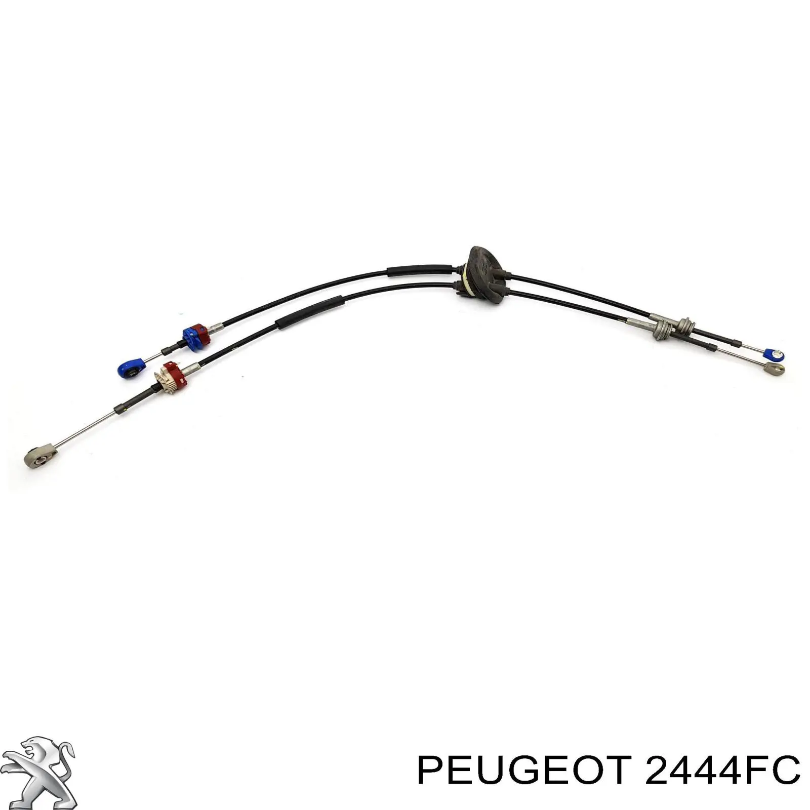 Сдвоенный трос переключения передач Peugeot/Citroen 2444FC
