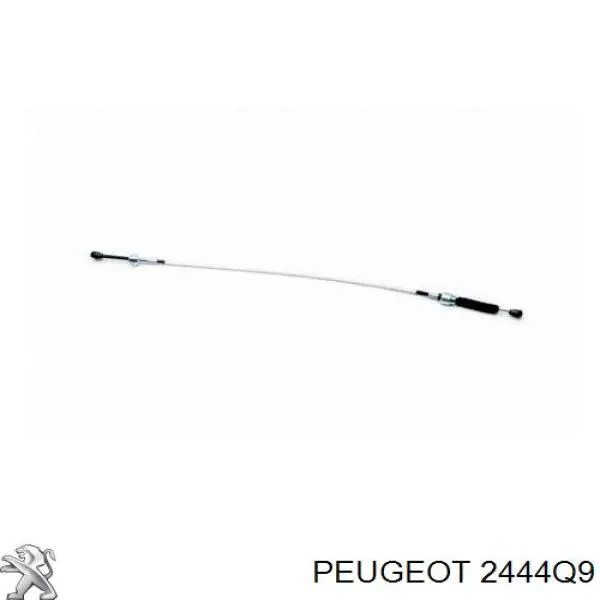 1608284680 Peugeot/Citroen cabo de mudança (de seleção de velocidade)