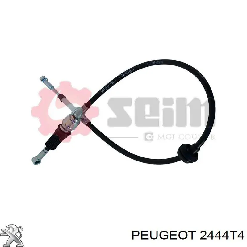 2444T4 Peugeot/Citroen cabo de mudança (de seleção de velocidade)
