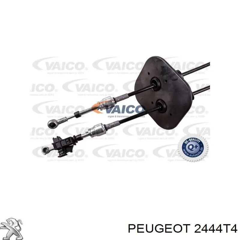 Cable de accionamiento, caja de cambios (selección de marcha) 2444T4 Peugeot/Citroen