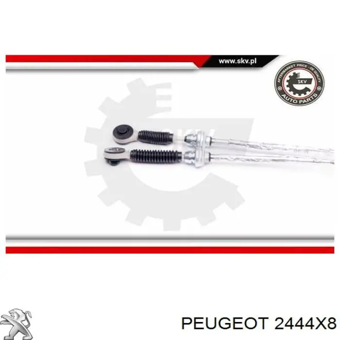 Трос КПП Peugeot/Citroen 2444X8 цена, от 54.11 USD