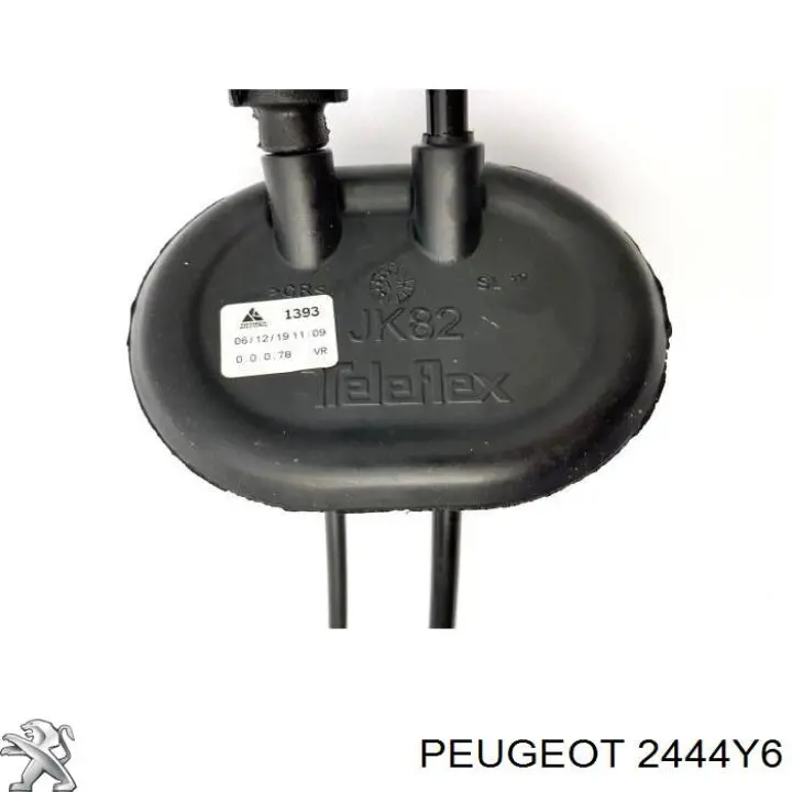 00002444Y6 PEUGEOT Cable de caja de cambios original y equivalente