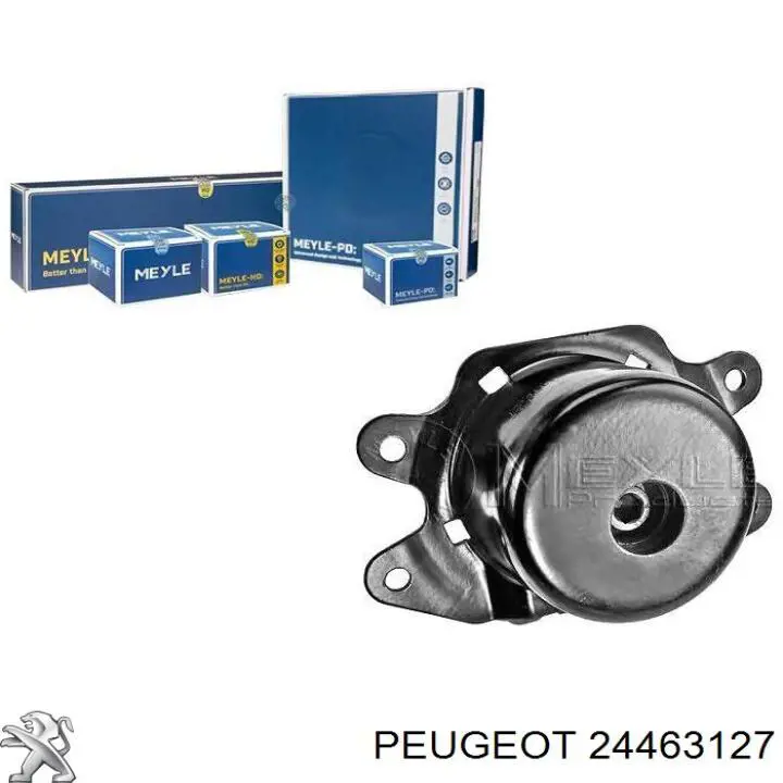 Soporte motor izquierdo 24463127 Peugeot/Citroen