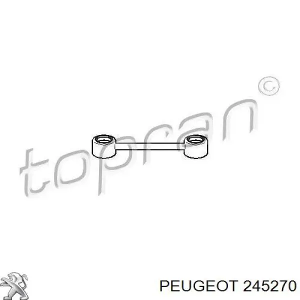 Varillaje Palanca selectora, cambio manual / automático 245270 Peugeot/Citroen