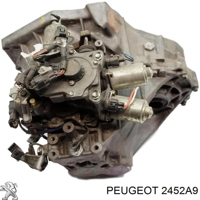 Актуатор (привод) выбора передач на Peugeot 107 