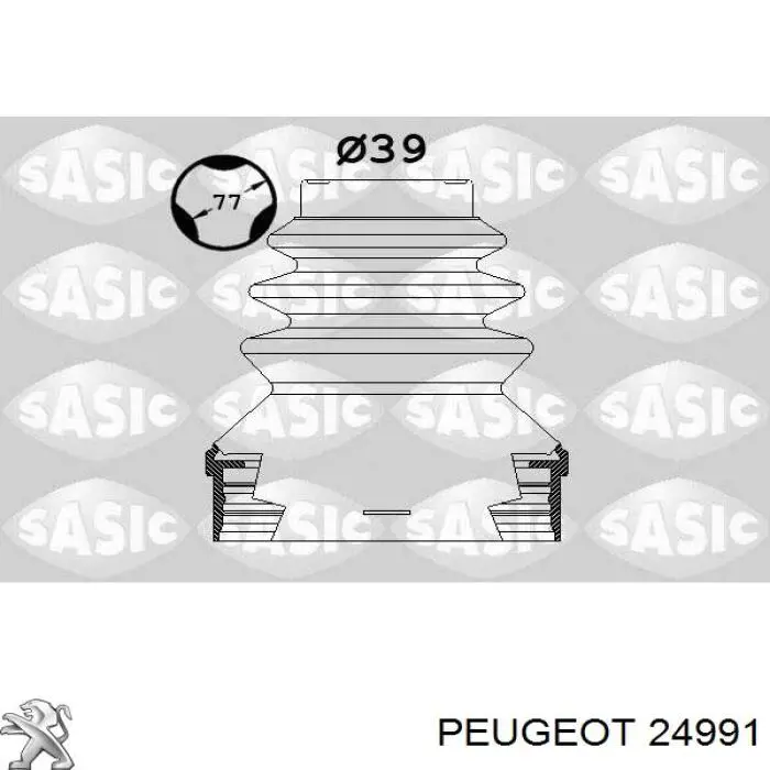 24991 Peugeot/Citroen прокладка клапанной крышки
