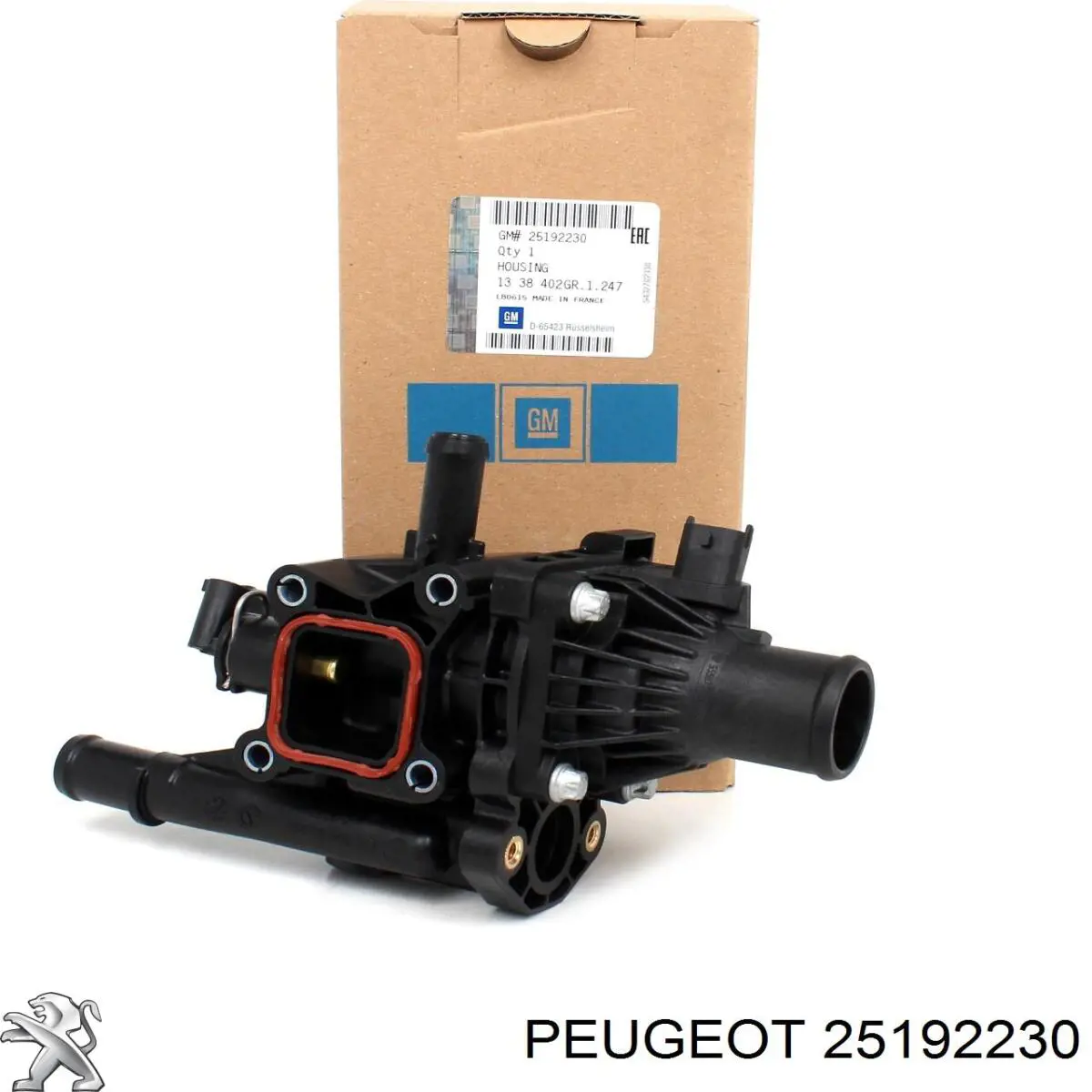 Кожух термостата Peugeot/Citroen 25192230 цена, от 87.05 USD