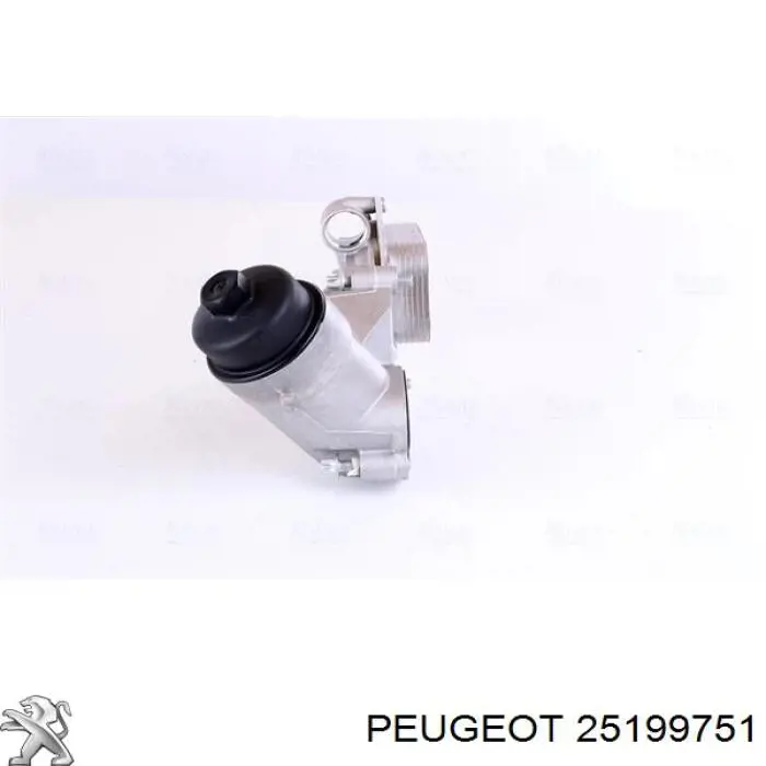 25199751 Peugeot/Citroen caixa do filtro de óleo