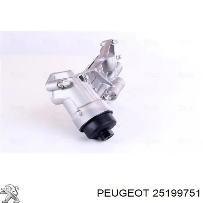 25199751 Peugeot/Citroen Корпус маслофильтра