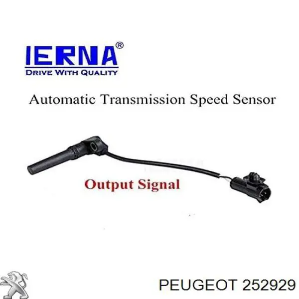 Купить 252929 Peugeot/Citroen Датчик скорости вращения вала АКПП