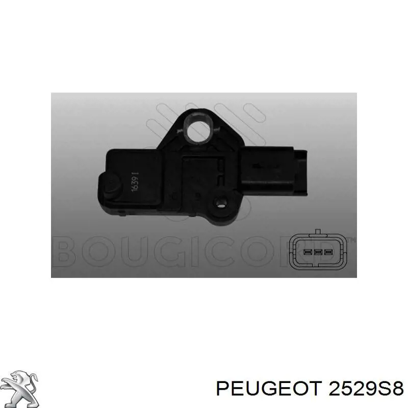 Датчик скорости Peugeot/Citroen 2529S8 цена, от 27.26 USD